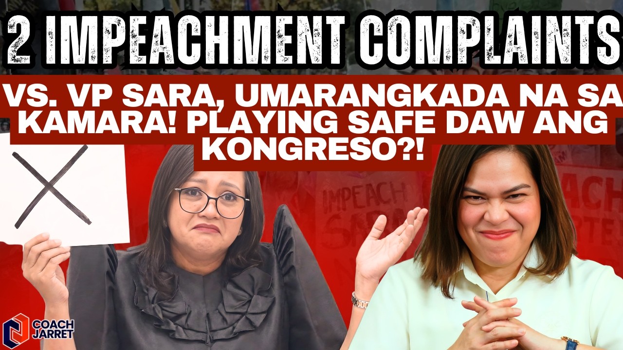 2 Impeachment Complaints vs. VP Sara, UMARANGKADA NA sa KAMARA! PLAYING SAFE daw ang KONGRESO?!