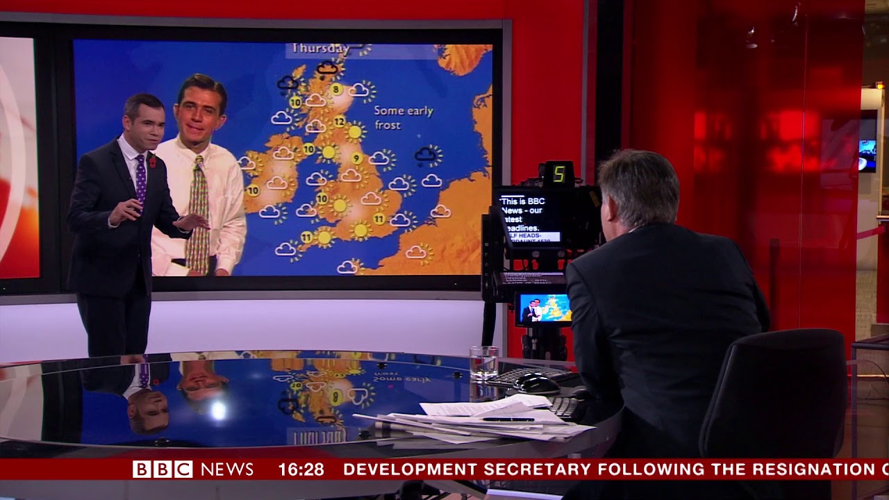 BBC News Channel at 20: Ben Rich Weather (Daniel Corbett)