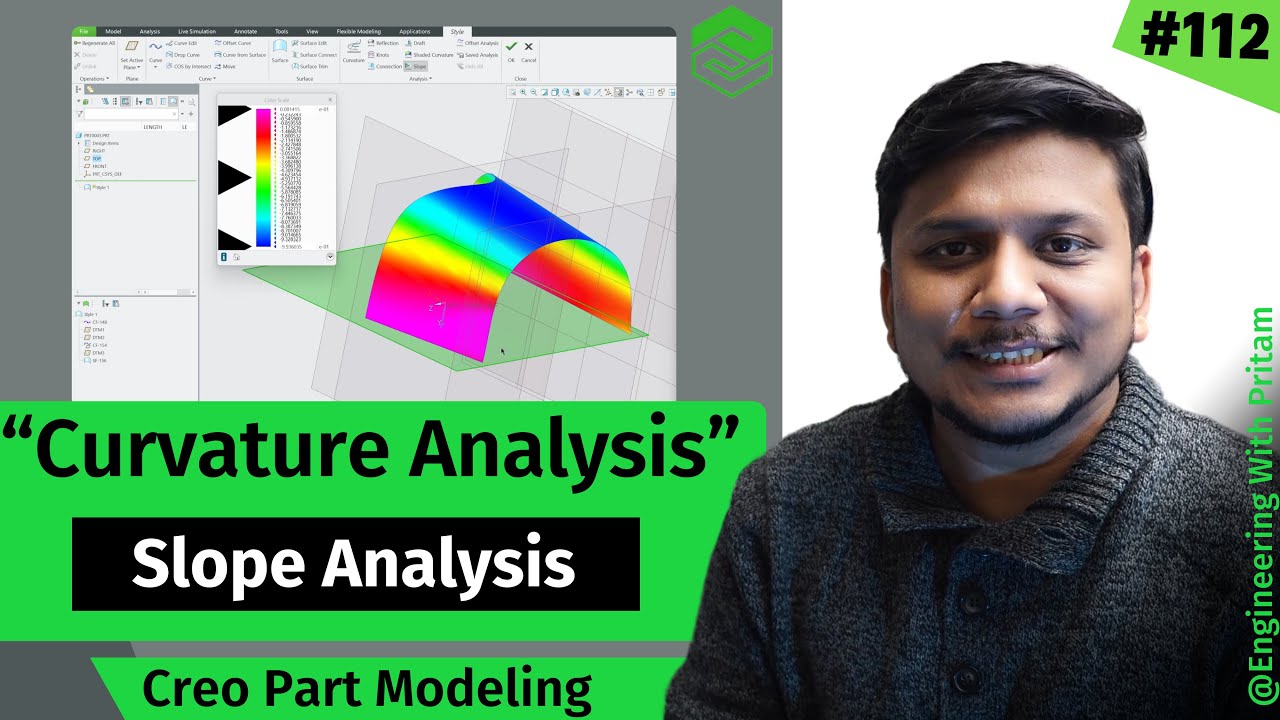 Advanced Surfacing in PTC Creo: Mastering Slope Analysis for Better Surface Flow | 