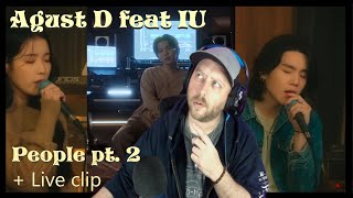 Download Lagu AGUST D (feat IU) - People pt 2 MV Reaction | + Live Clip MP3 Download Lagu AGUST D (feat IU) - People pt 2 MV Reaction | + Live Clip MP3