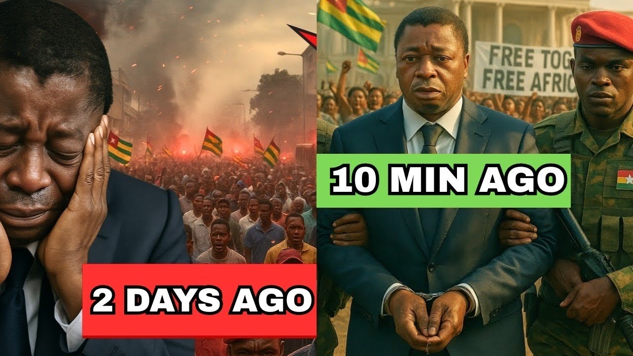 ФОРЕ ГНАССИНГБЕ АРЕСТОВАН — Солдаты ВЫТАЩИВАЮТ его, в то время как ТОГО ВОССТАНАВЛИВАЕТСЯ ЗА СВОБ...