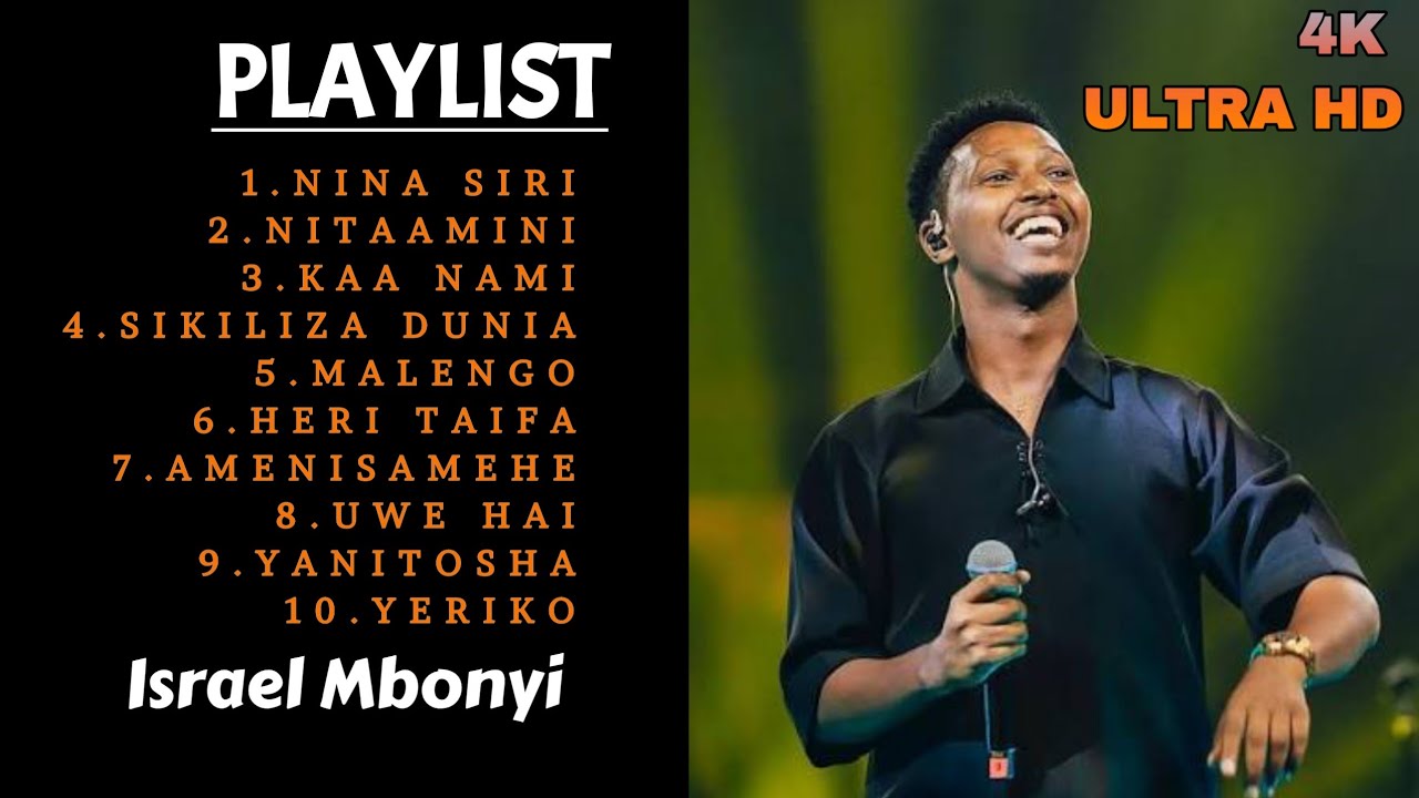 BEST OF ISRAEL MBONYI SWAHILI NONSTOP PLAYLIST🔥🔥🔥2026 LATEST 4K HD QUALITY VIDEO
