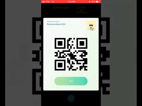 My Pokemon Go Friend Code And Qr Code Youtube