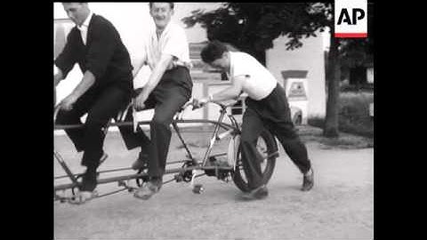 SIX MEN ON A BIKE - NO SOUND