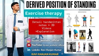 Derived positions of Standing in Fundamental starting position #physiotherapynotes #startingposition