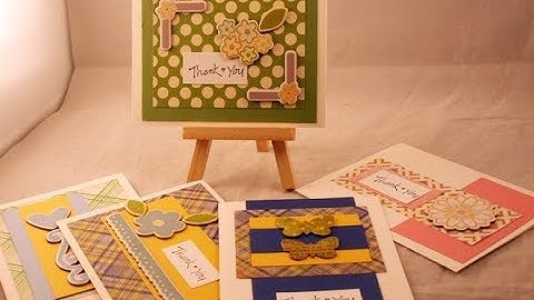 Cards using your scrap or stash wk25