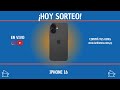 iPhone 16 - 21 de Octubre - La Rifamos Paraguay