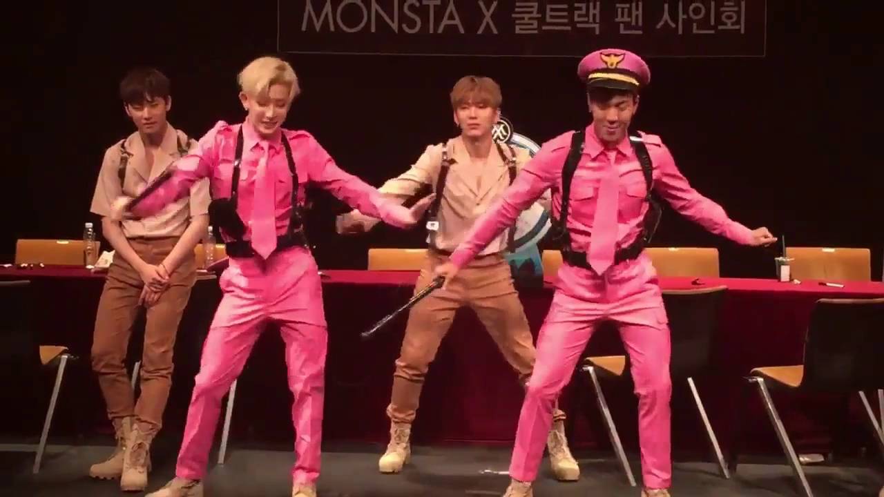 160619-monsta-x-wonho-and-shownu-dancing-sistar-shake-it-in-pink