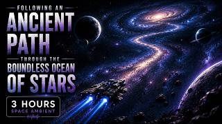Following an Ancient Path Through the Boundless Ocean of Stars | 3 Hours Space Ambient