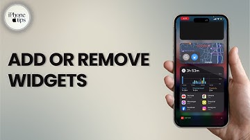 Add or Remove Widgets on iPhone