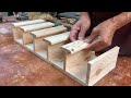 Simple practical design ideas  share how to make a woodworking tool storage cabinet  diy