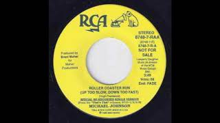 Michael Johnson - Roller Coaster Run Single Version Rare