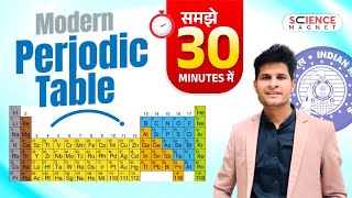 Modern Periodic Table | समझे 30 Minutes में  | Periodic Table Tricks #sciencemagnet #neerajsir