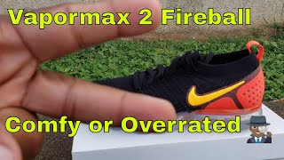 air vapormax 2 black laser orange total crimson