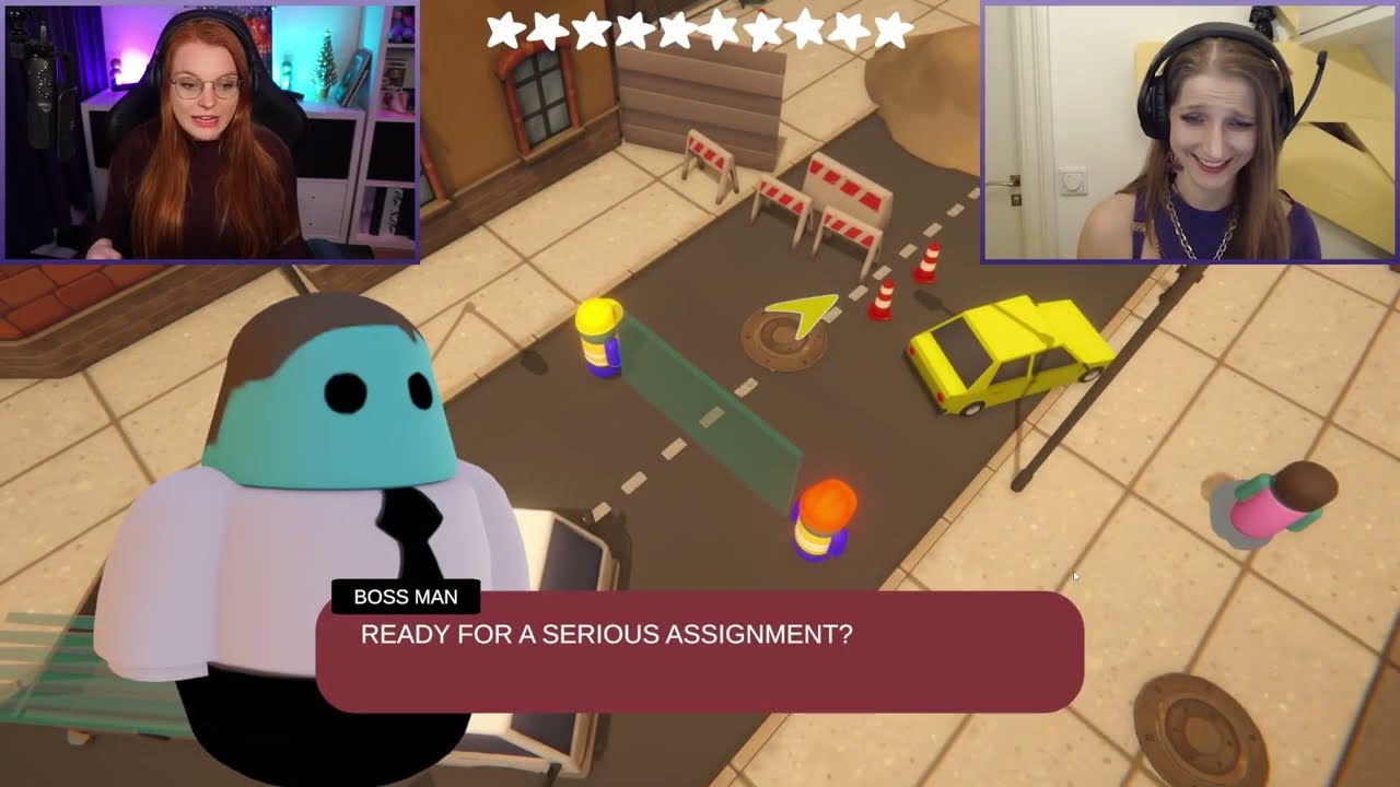 Chaos with Ce in My Coworker is an idiot! Silly co-op game from Steam