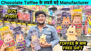 Chocolate Toffee Manufacturer in Delhi | Toffee Wholesale Market in Azad Market 