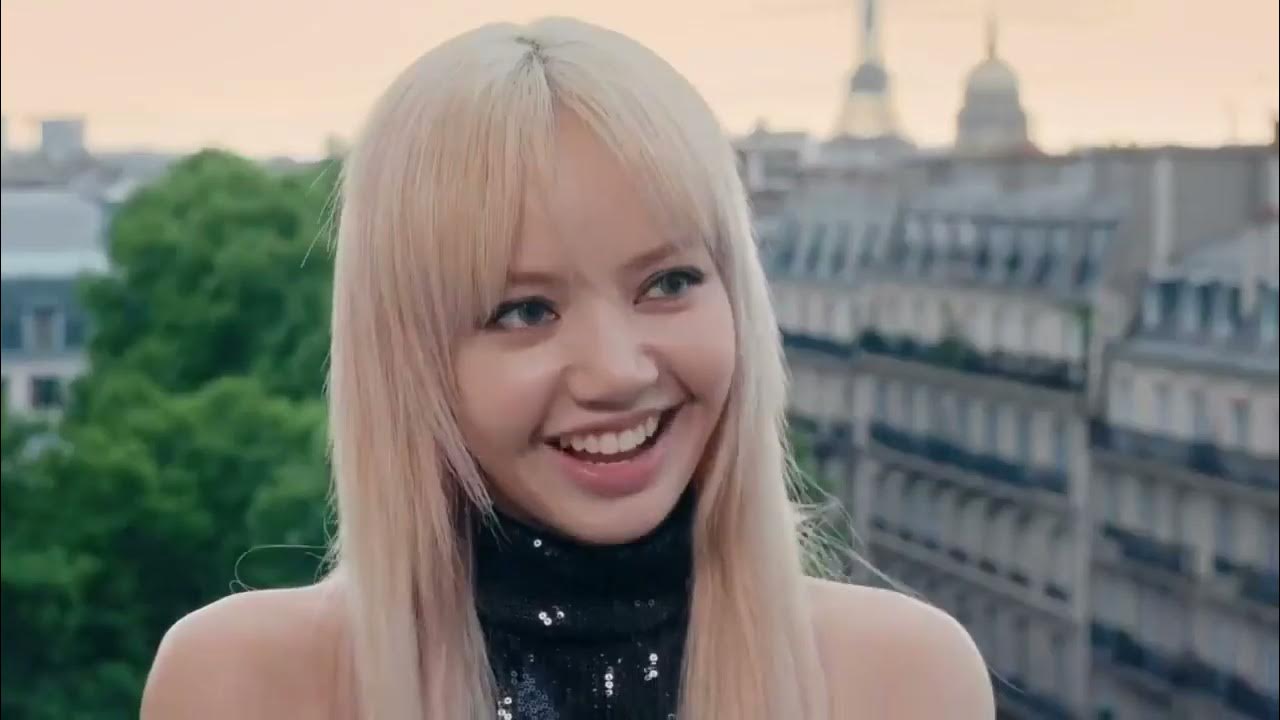 w magazine interview with Lisa from Blackpink at Celine PFW man's 2023 ...