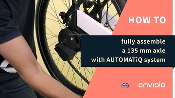 How to fully assemble a 135mm axle with AUTOMATiQ system