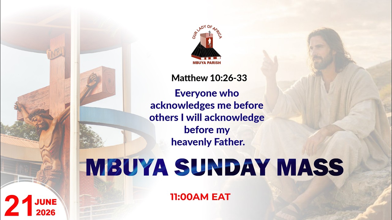 TWELFTH SUNDAY IN ORDINARY TIME YEAR A || Daily TV Mass, 21st June, 2026
