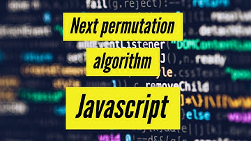 Next permutation algorithm - Javascript (leetcode 31)