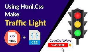 Make traffic light using Html and CSS