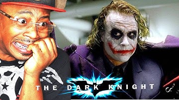 FIRST TIME WATCHING BATMAN "THE DARK KNIGHT" THE JOKER BLEW ME AWAY!!