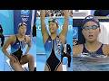2004年　アテネオリンピック競泳　女子200m背泳ぎ準決勝