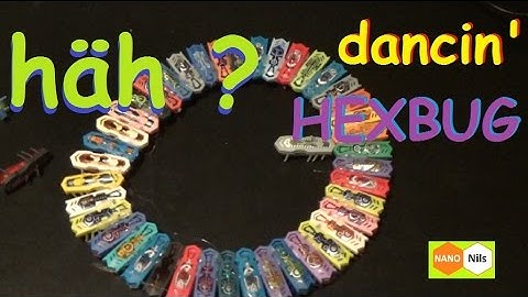 HEXBUG nano...what a crazy MOB Dance... lol