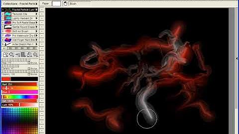 TwistedBrush Tutorials: Fractal Particle Look