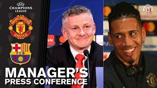 Manager's Press Conference | Manchester United v Barcelona | UEFA Champions League