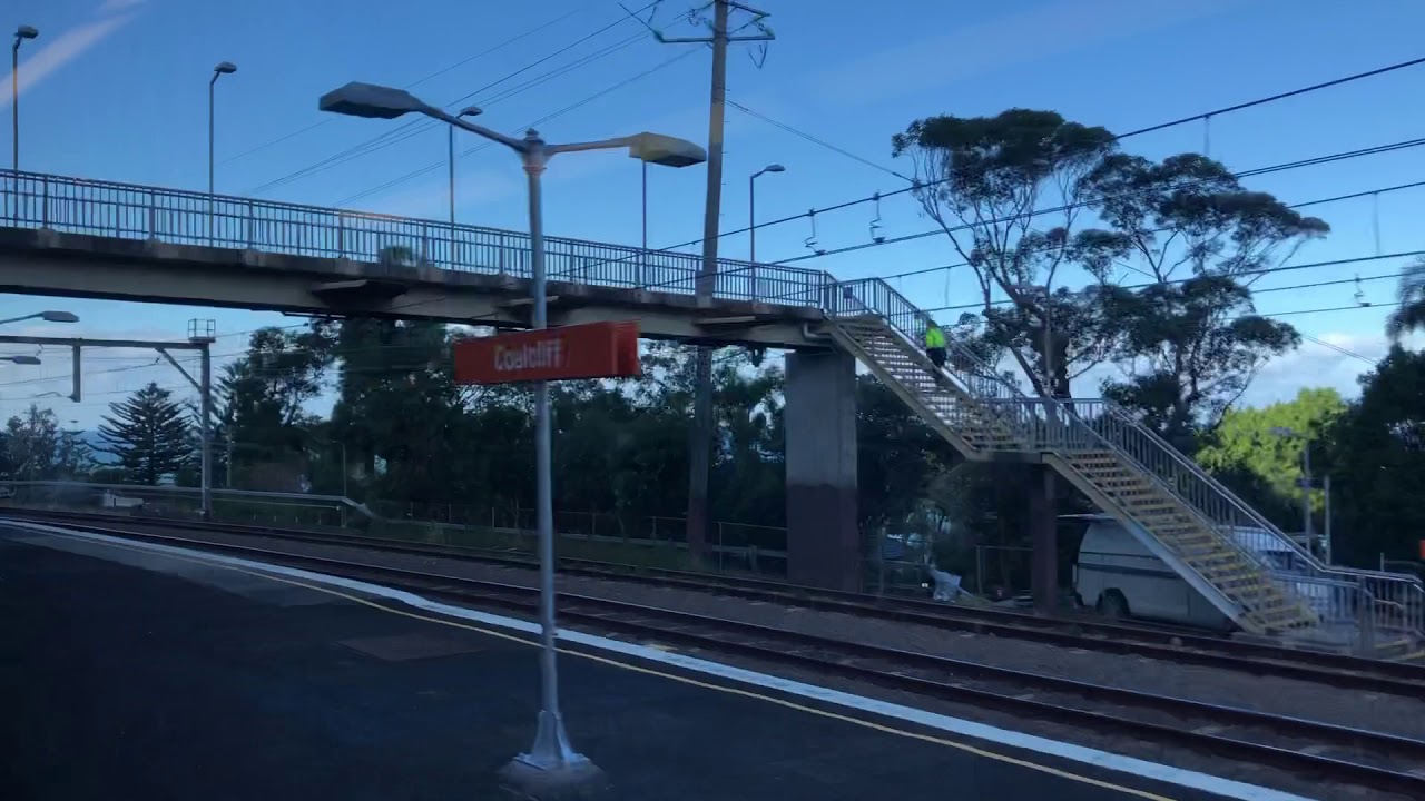 NSW Trainlink On Board South Coast Line Train From Scarborough To nsw-trainlink-on-board-south-coast-line-train-from-scarborough-to