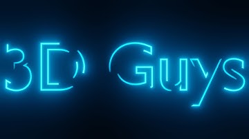 Blender Styled Text Effect | Blender - 3D Guys