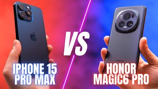 HONOR Magic6 Pro vs Apple iPhone 15 Pro Max | Tercih yapmak zor!