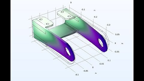 SOLIDWORKS _BRACKET EIGENFREQUENCY ANALYSIS USING COMSOLMULTIPHYSICS