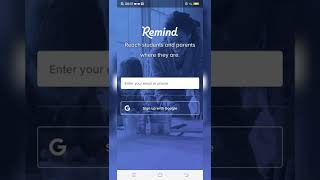 How to register and make a class using Remind app