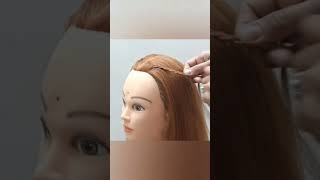 #Abhira hairstyle | easy hairstyle for girls #hairstyletutorial #youtubevideos #youtuber #hairstyle