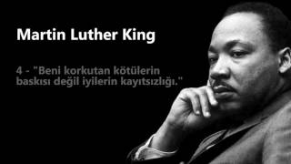 Martin Luther King Tarihe Damga Vuran 10 Sözü