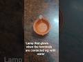 Do not touch an electrical equipment with something wet