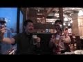 北海道ビール園でジンギスカンとカニを食尽す動画変態の面々