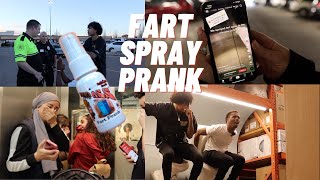 FART SPRAY ELEVATOR PRANK....*GONE WRONG*