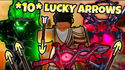 [YBA] Trying to get S-TIR HW SKINS with *10 LUCKY ARROWS*...
