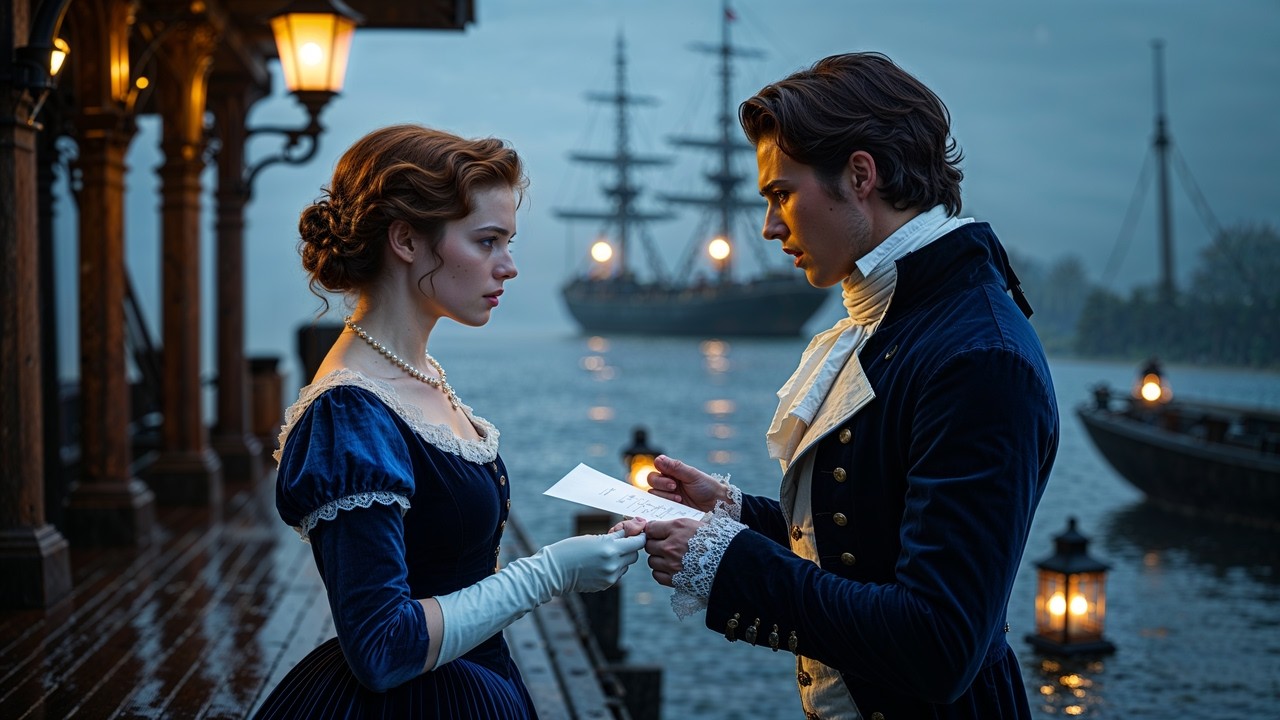 Он не знал её прошлого — до той ночи, когда корабль ушёл от берега