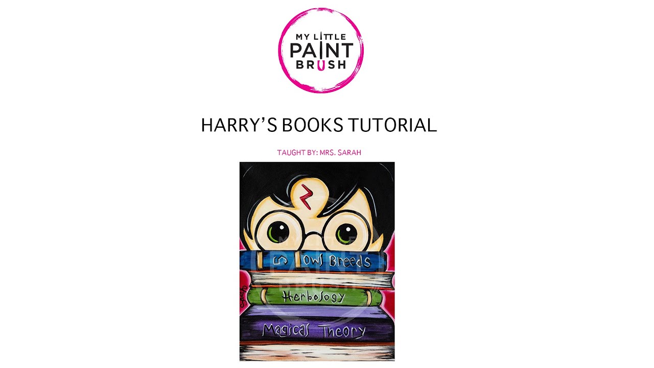 How to paint! Easy Paint tutorial for beginners. How to paint Harry ...