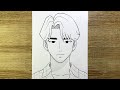 Comment dessiner Jinu (K-Pop Demon Hunters) | Tutoriel dessin anime facile