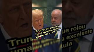 Trump e Lula na assembleia geral da ONU