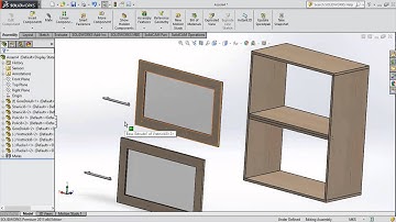 Project 1: SolidWorks Tutorial: Part for Kitchen 8, Assembly Eighth element of Kitchen