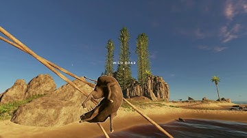 Gameplay of a glitch i found in  the game STRANDED:deep