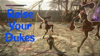 Fighting A Master Spearman with Just My Dukes |Bloody Spell screenshot 4