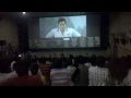 Reaction of audience during the climax scene of i film bangalore