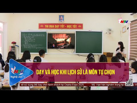 Video Dạy và học khi lịch sử là môn tự chọn - YouTube